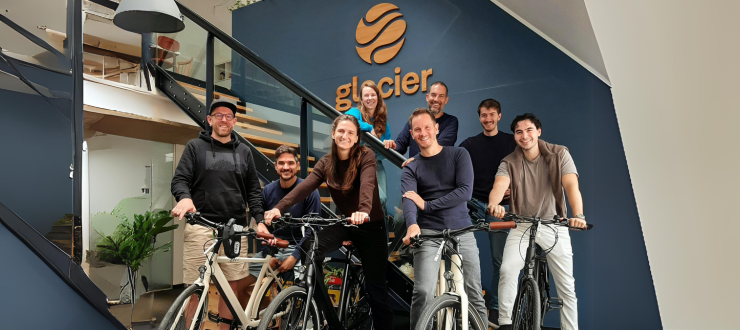 Radeln statt Stau: Glacier testet Geero E-Bikes