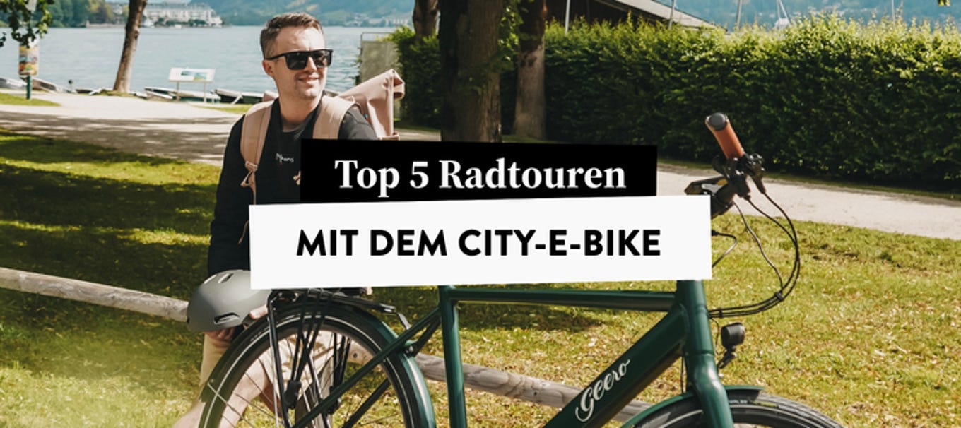 Top 5 City E-Bike Touren in Österreich mit dem Geero