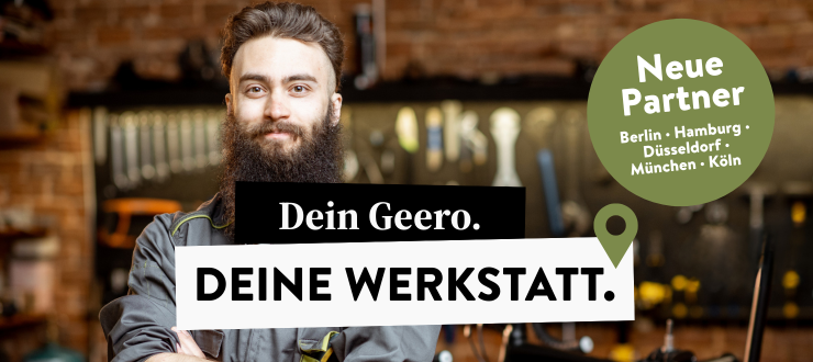 Geero E-Bike Service in Deutschland – deine Werkstatt in deiner Nähe
