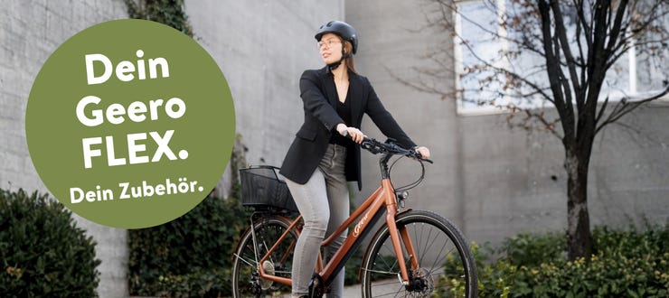 Gestalte dein Geero FLEX mit individuellem Zubehör