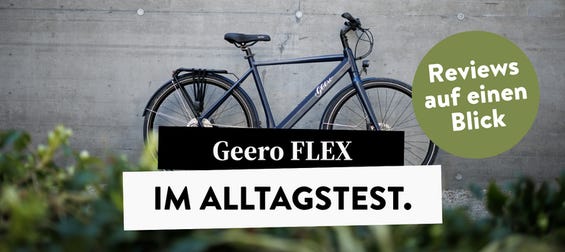 Geero FLEX im Test: Wenn Experten unser E-Bike prüfen