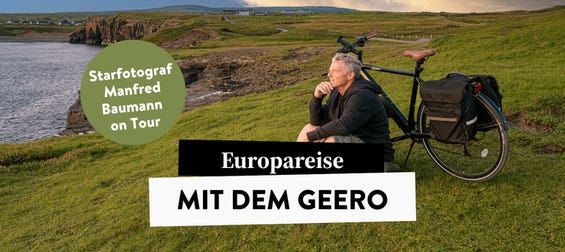 Mit dem Geero E-Bike auf Europareise