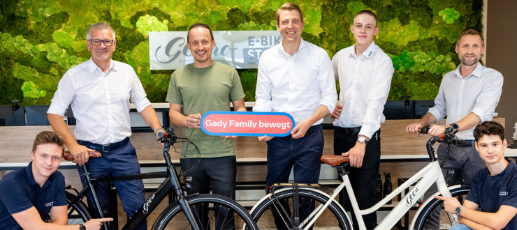 Geero E-Bikes und Gady Family: Gemeinsam mobil