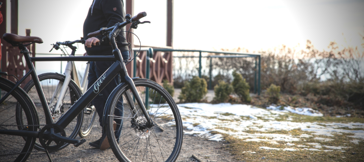Dein Geero E-Bike und du im Winter
