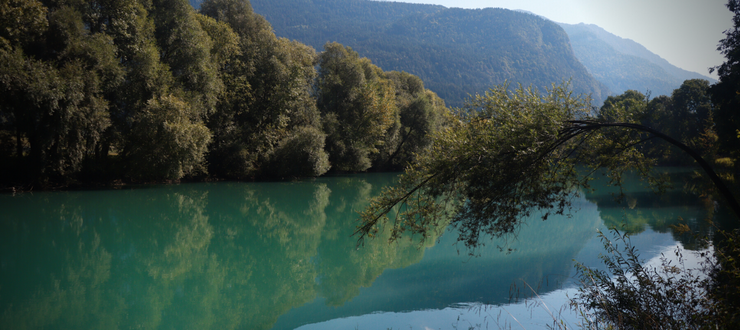 Eindrücke am Alpe Adria Radweg