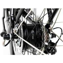 Geero FLEX E-Bike Steel 54 - schwarz & OLED Display