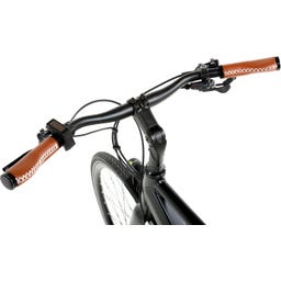 Geero FLEX E-Bike Copper 52 - braun & LC Display - gebogener Lenker