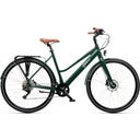 Geero FLEX E-Bike Pine 52 - braun & OLED-Display - gebogener Lenker