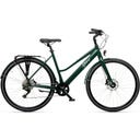 Geero FLEX E-Bike Pine 52 - schwarz & LC Display - gebogener Lenker