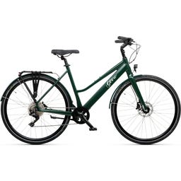 Geero FLEX E-Bike Pine 52 - schwarz & LC Display - gebogener Lenker