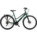 Geero FLEX E-Bike Pine 52 - black & OLED display - curved handlebars