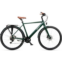 Geero FLEX E-Bike Pine 54 - braun & LC Display - gebogener Lenker