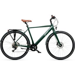 Geero FLEX E-Bike Pine 54 - braun & LC Display - gerader Lenker