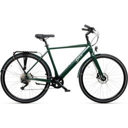 Geero FLEX E-Bike Pine 54 - schwarz & LC Display - gebogener Lenker