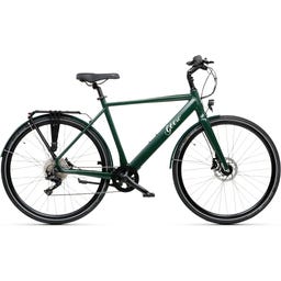 Geero FLEX E-Bike Pine 54 - schwarz & OLED Display - gerader Lenker