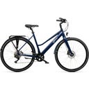 Geero FLEX E-Bike Steel 52 - schwarz & LC Display - gebogener Lenker