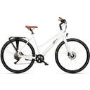 Geero FLEX E-Bike Cream 52 - braun & LC Display - gebogener Lenker