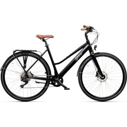 Geero FLEX E-Bike Vinyl 52 - braun & OLED Display - gebogener Lenker