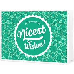 Nicest Wishes! - Voucher to print yourself - 