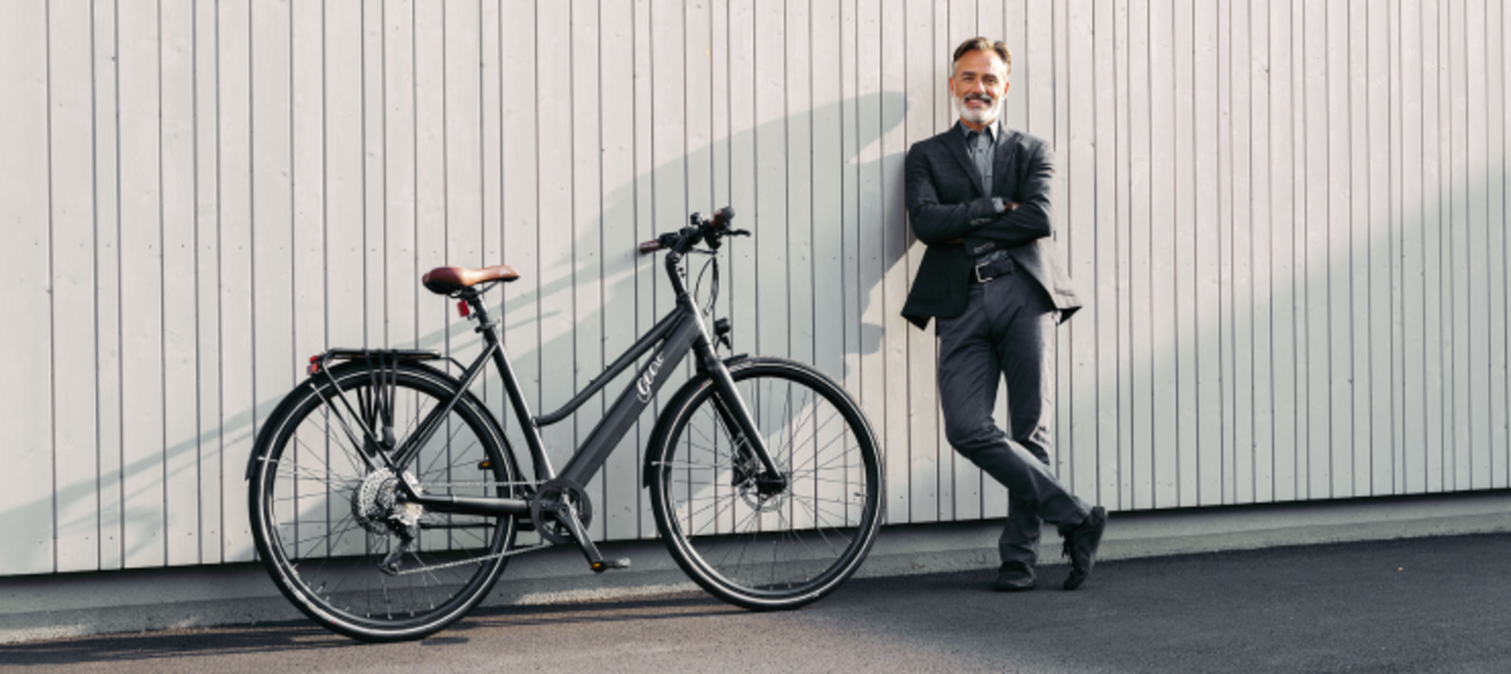 Das Geero E-Bike als Dienstrad